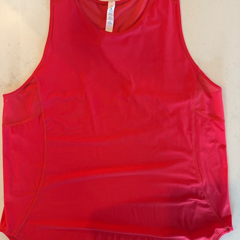 Sculpt tank top size 12